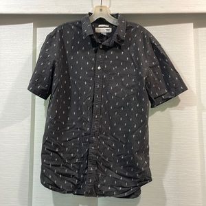 Men’s Old Navy Cactus Print Button Down Size M